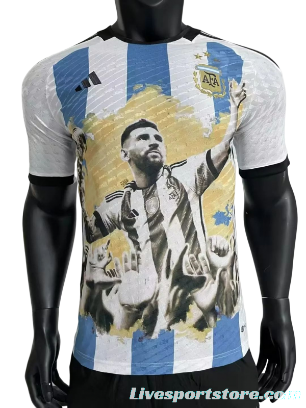 Player Version 2023 Argentina Messi Special Jersey