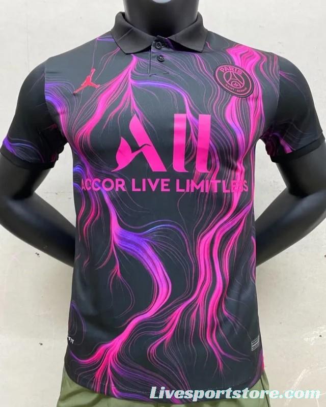 Fans Version 23/24 PSG Black/Purple Training Jersey