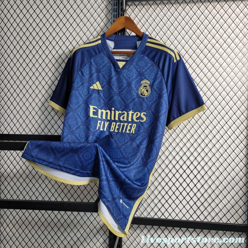 23-24 Real Madrid Navy Training Jersey