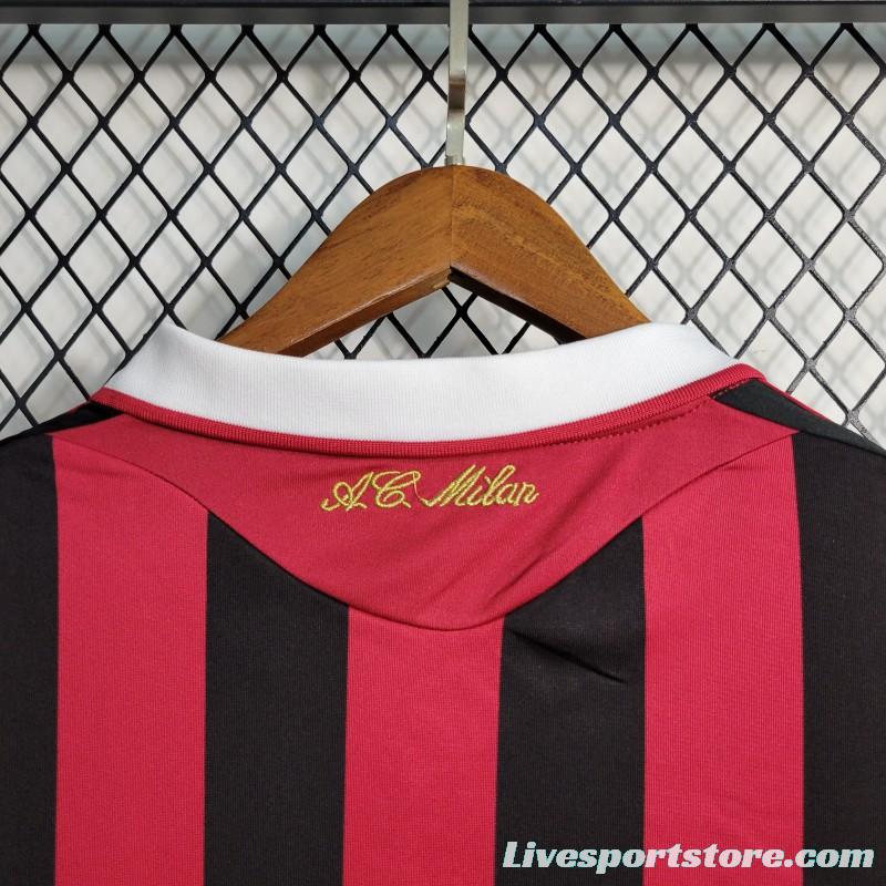 Retro 2009-10 AC Milan Home Jersey