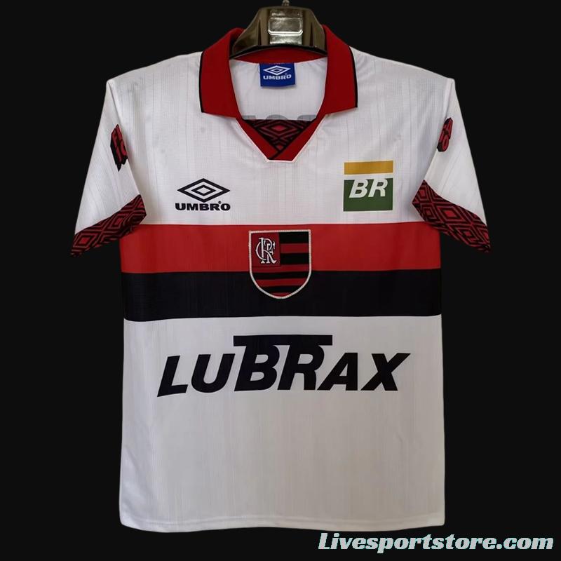 Retro 95/96 Flamengo Away White Special Edition Jersey