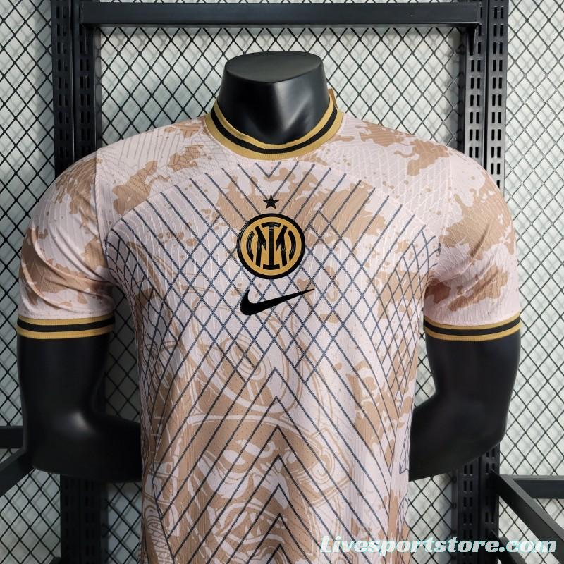 Player Version 23-24 Inter Milan Special Edition Brown Jersey