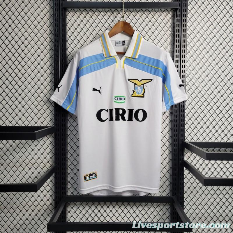 Retro 1998-00 Lazio Third White Jersey