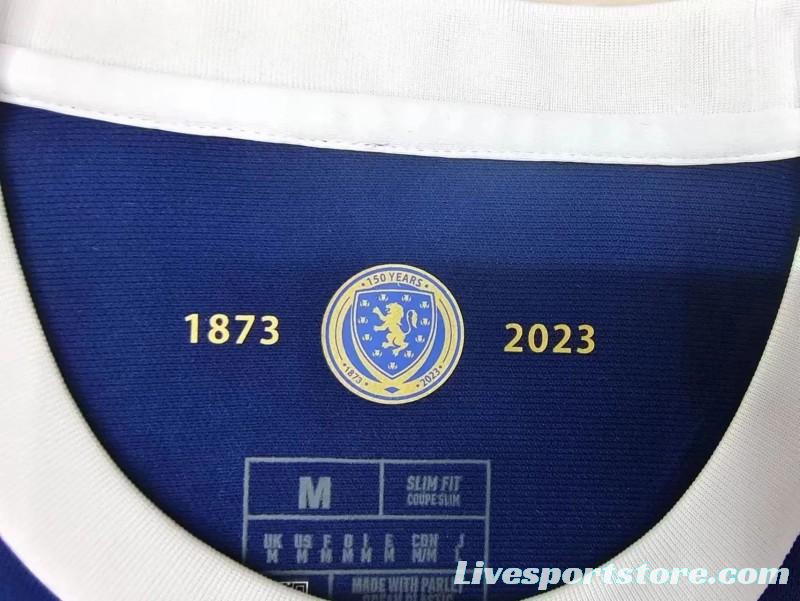 Player Version 2023 Scotland 150 Years Anniversary Navy Jersey