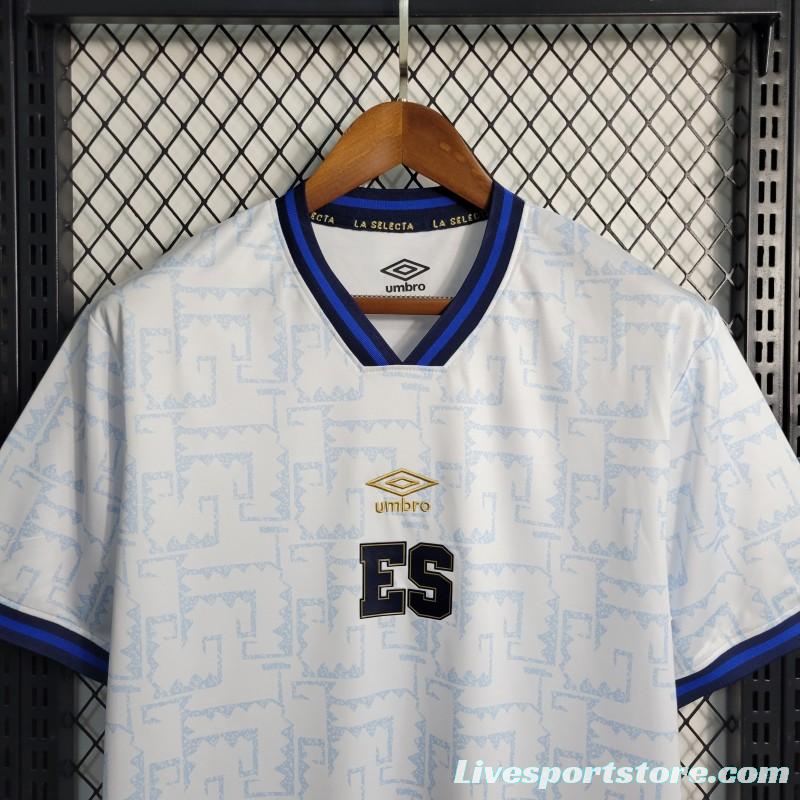 2023 El Salvador Away Soccer Jersey