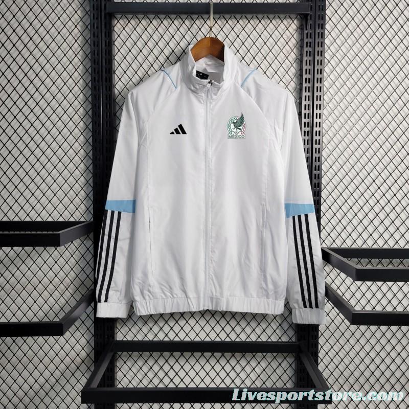 2023 Mexico White Windbreaker