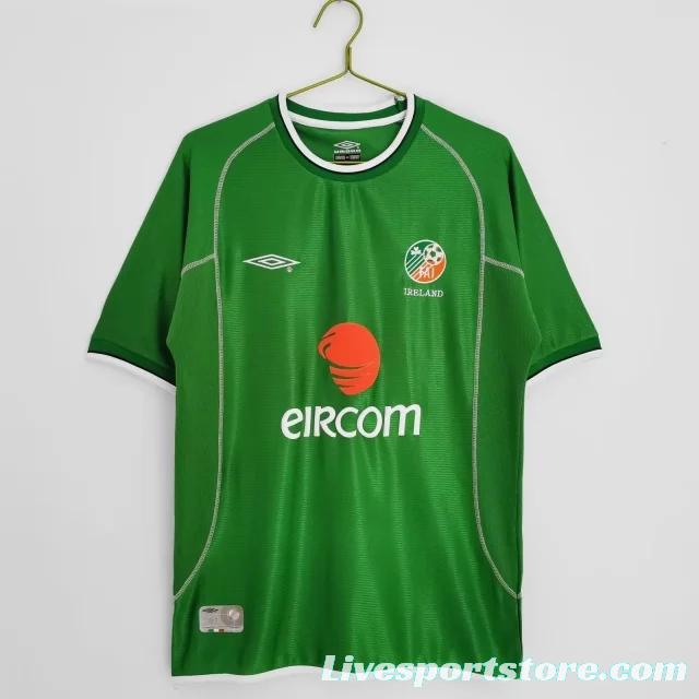 Retro 2002 Ireland Home Jersey