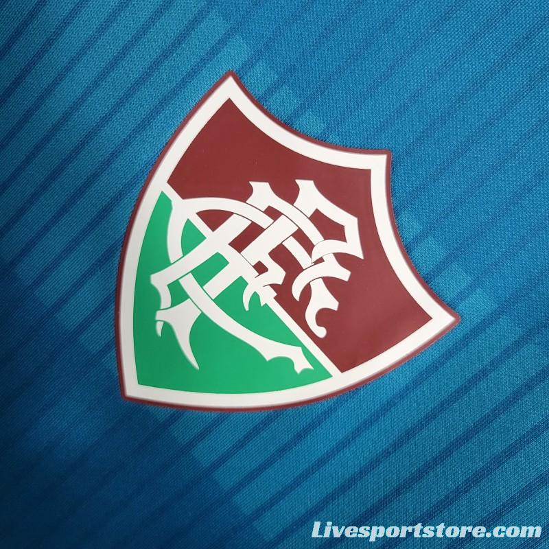 23-24 Fluminense Pre Match Blue Jersey