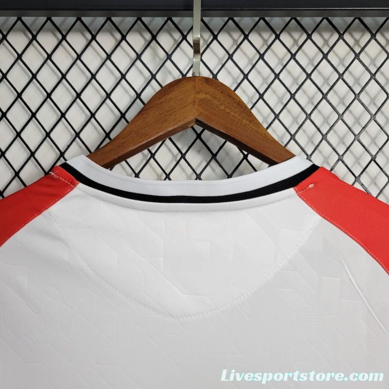 23-24 Denmark Away White Jersey