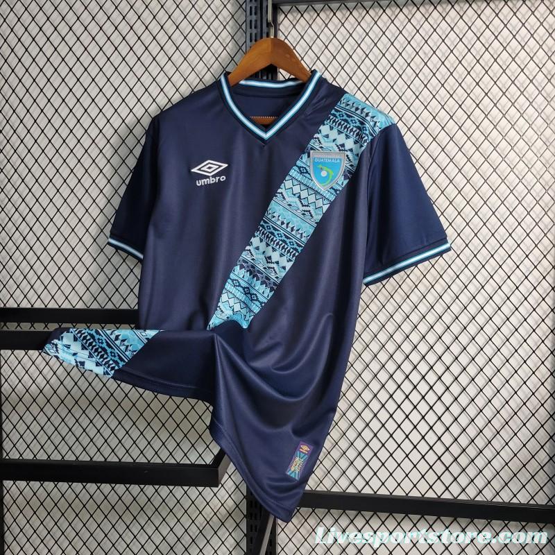 23-24 Guatemala Away Navy Jersey