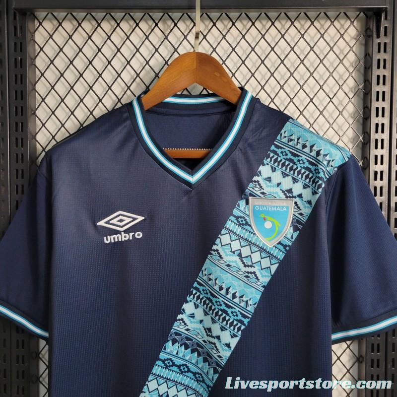 23-24 Guatemala Away Navy Jersey