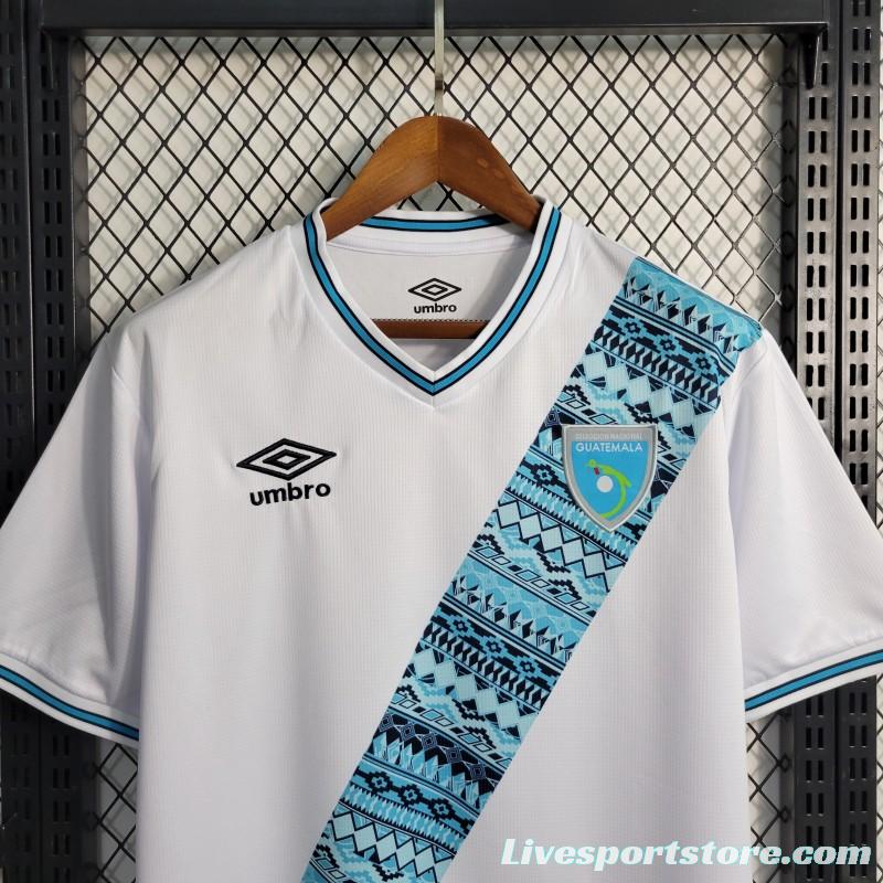 23-24 Guatemala Home White Jersey