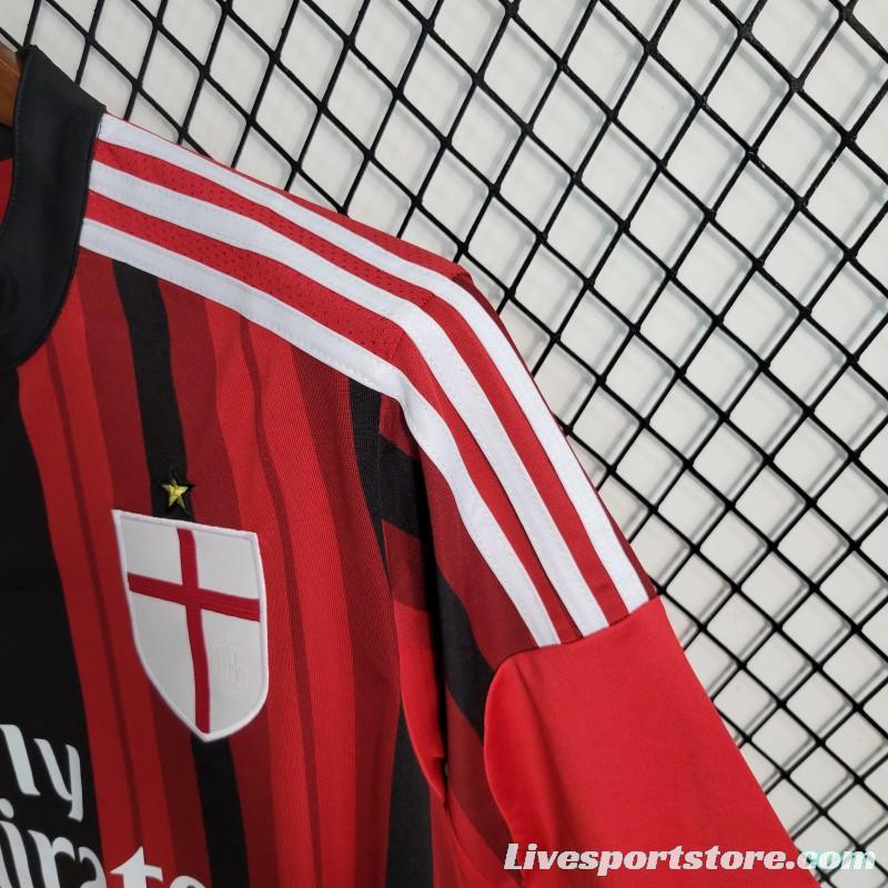 Retro 14/15 AC Milan Home Jersey