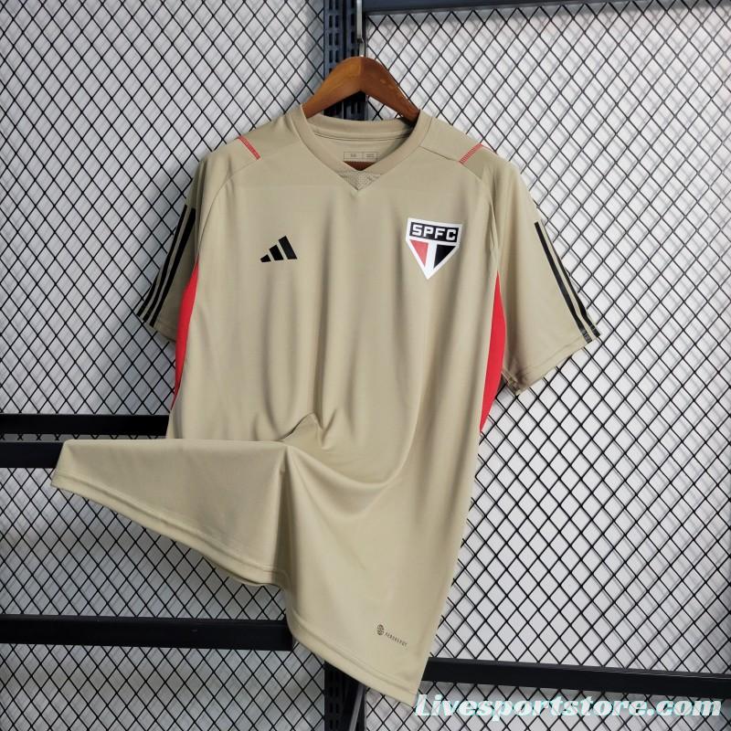 23-24 Sao Paulo Training Brown Jersey