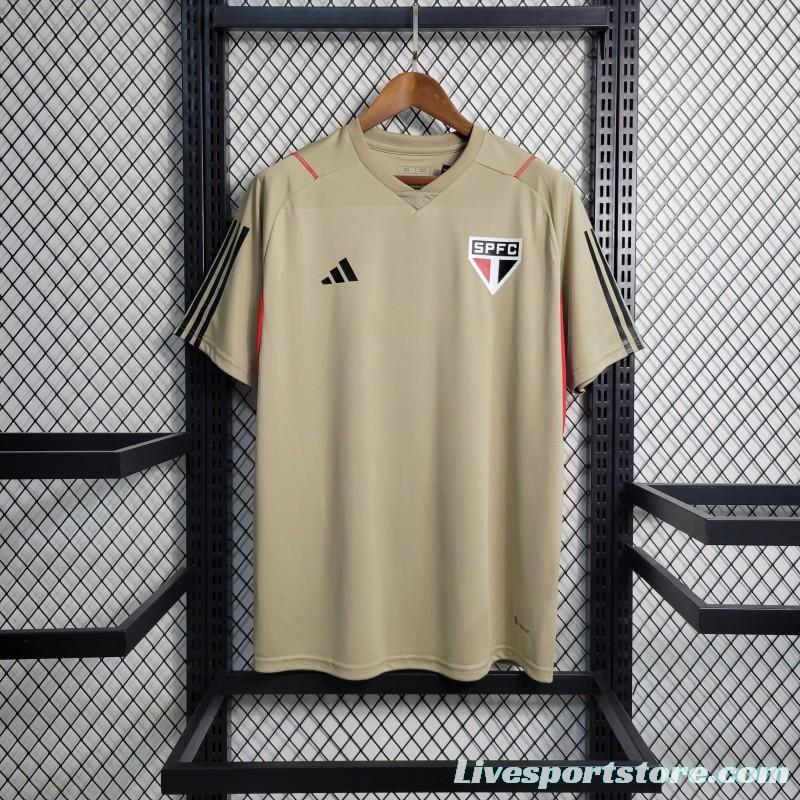 23-24 Sao Paulo Training Brown Jersey