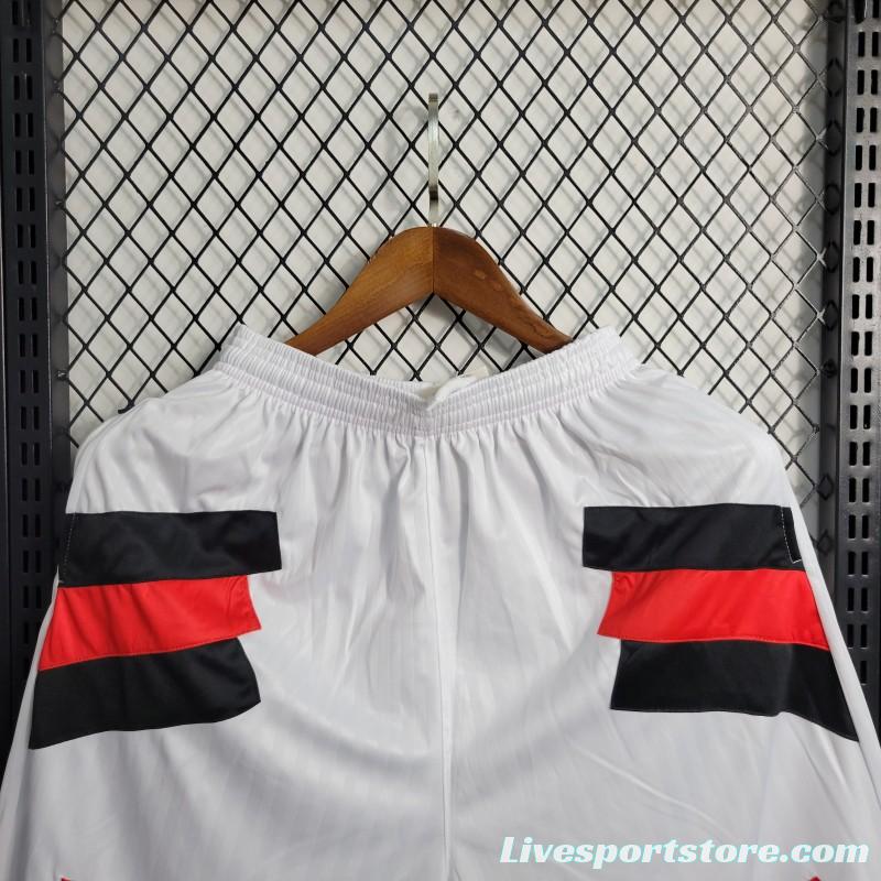 23-24 Flamengo White Icon Shorts