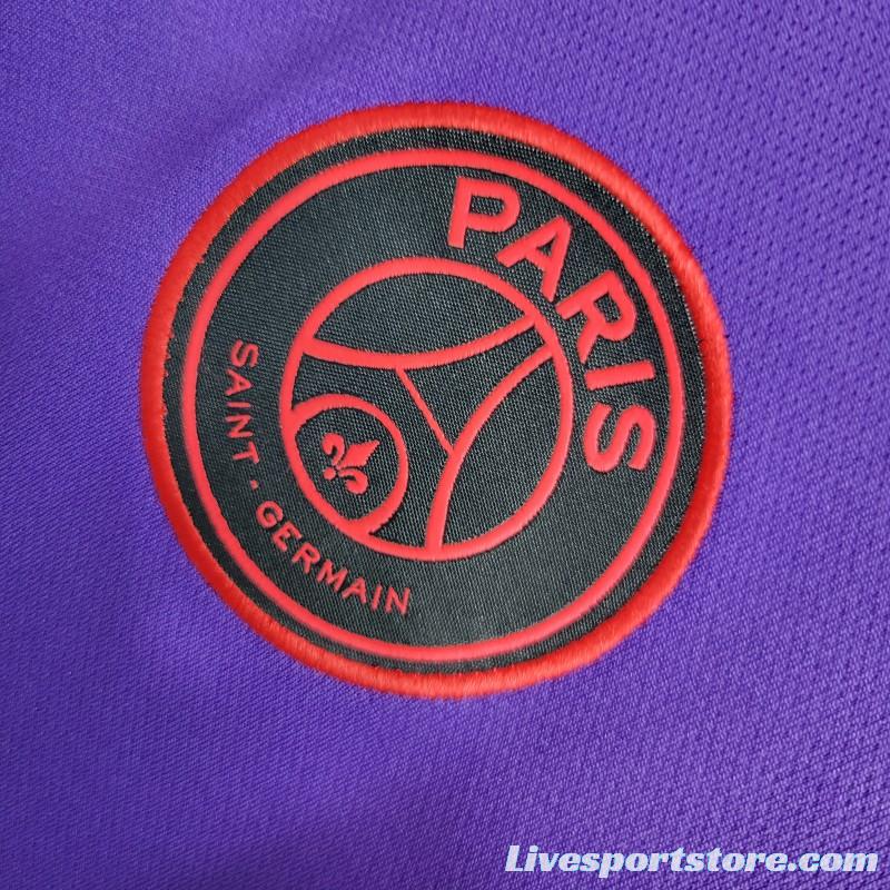 23-24 PSG Purple Training Jersey