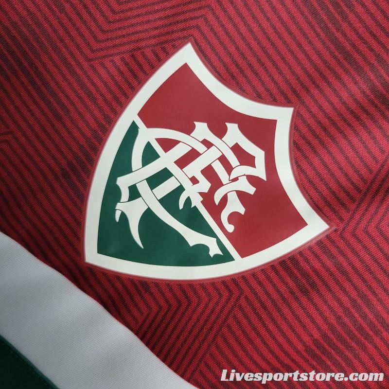 23-24 Fluminense Celestial Training Jersey Green+Red