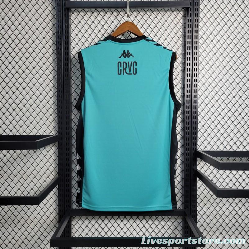 23-24 Vasco Da Gama Training Green Vest Jersey