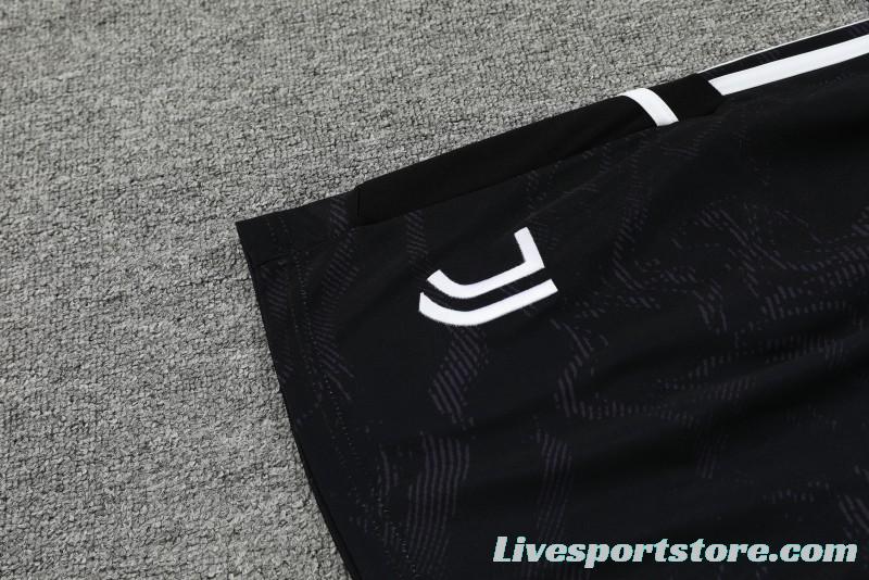 23-24 Juventus Purple Short Sleeve+Shorts