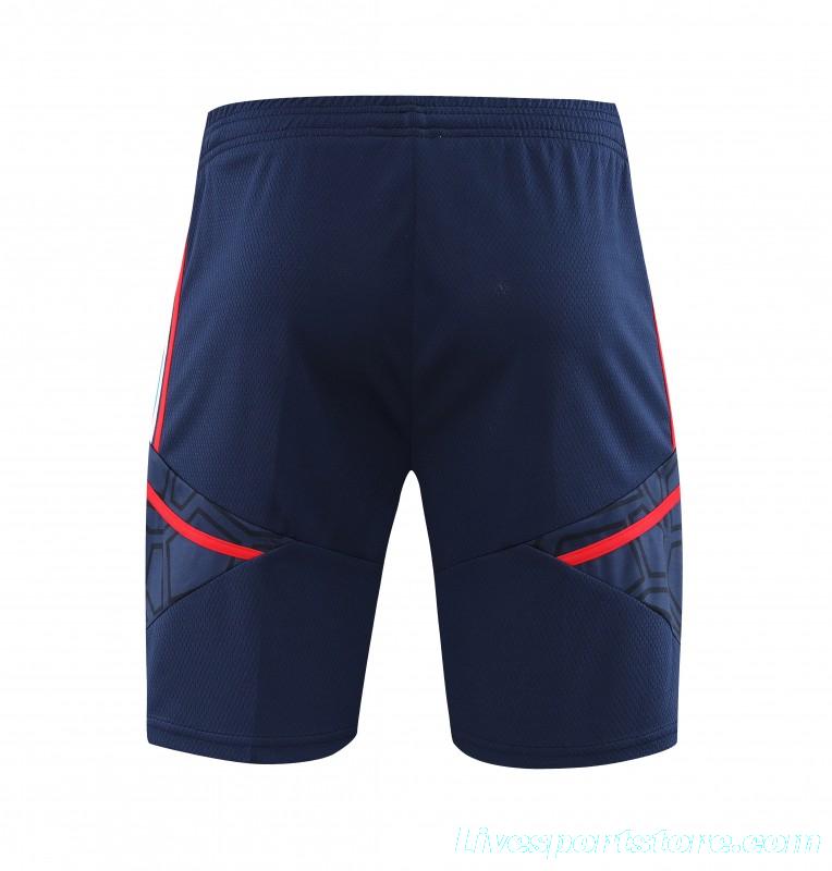 23-24 Arsenal Navy Short Sleeve+Shorts