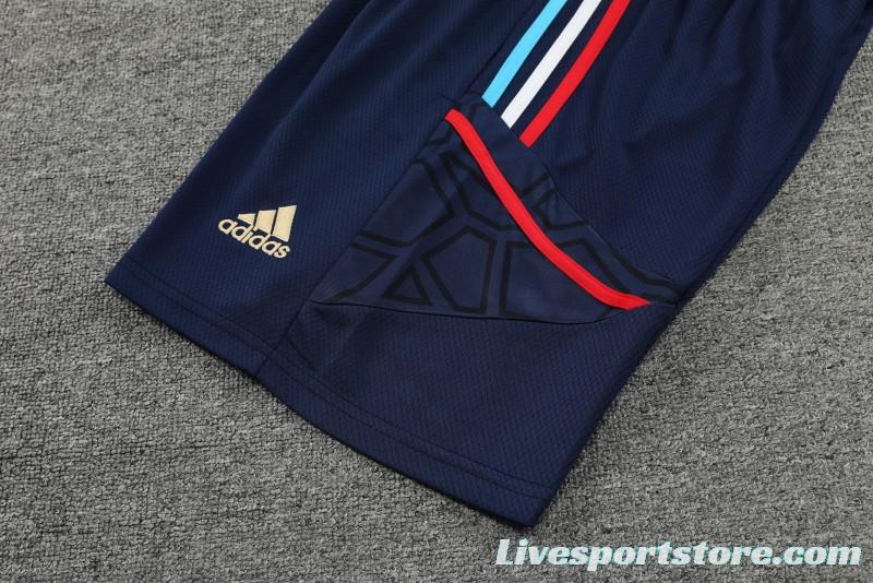 23-24 Arsenal Navy Short Sleeve+Shorts