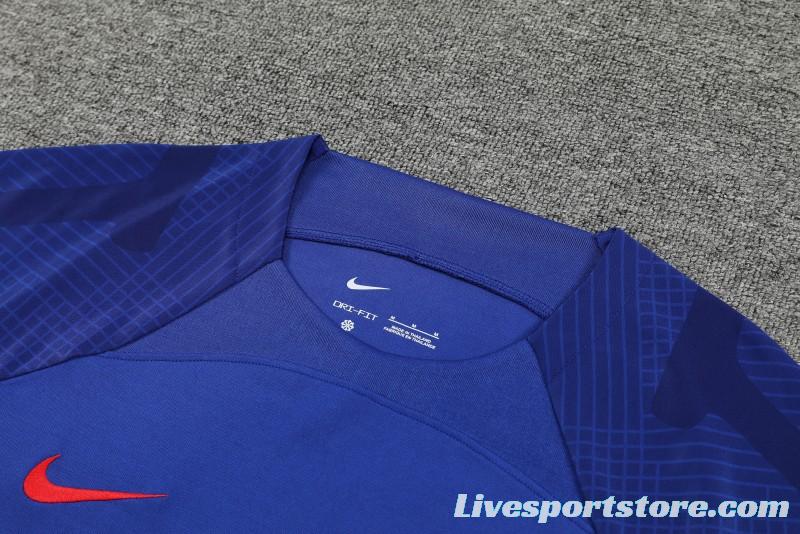 23-24 Barcelona Blue Short Sleeve+Shorts