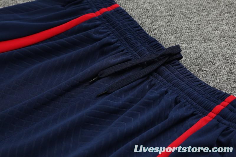 23-24 PSG Navy Vest Jersey+Shorts