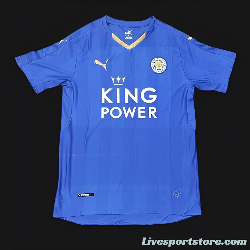 Retro 15/16 Leicester City Home Jersey