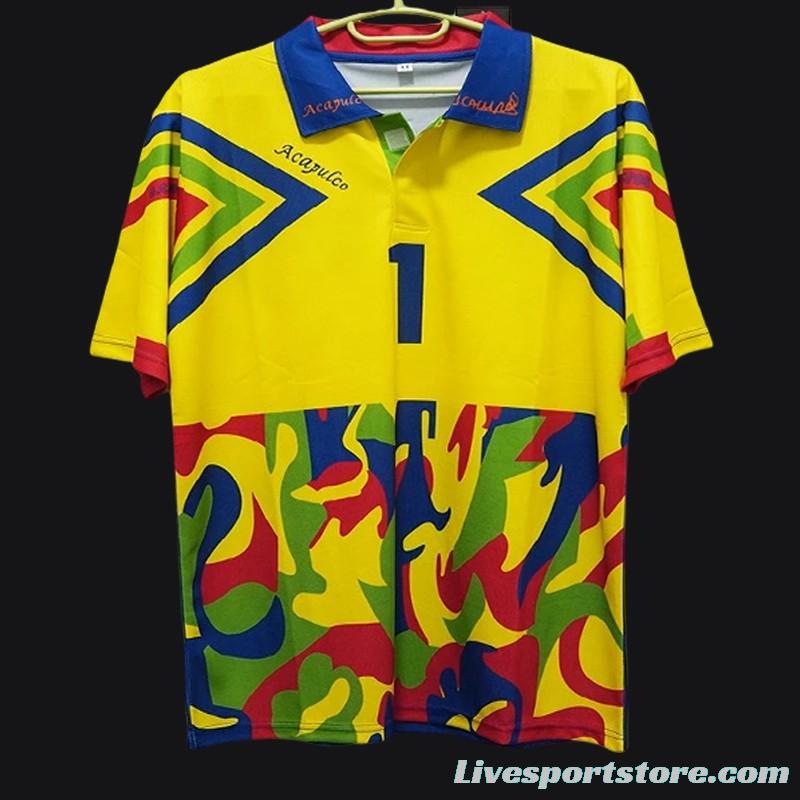 Retro 1994 Mexico Jorge Campos Goalkeeper Jersey