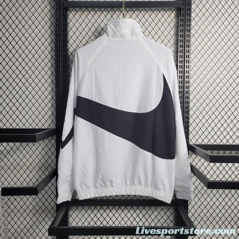 2023 Nike White Black Windbreaker