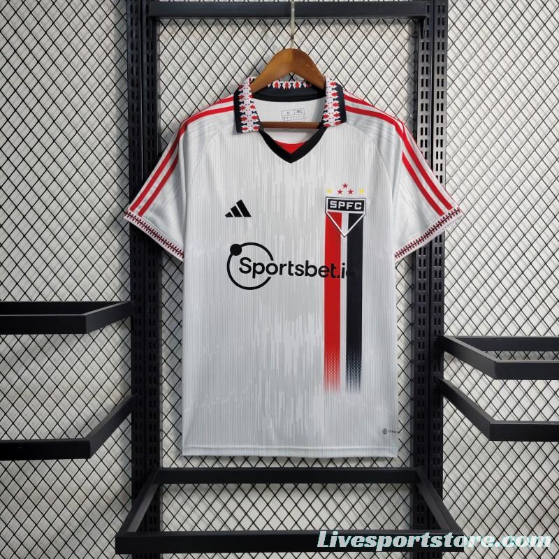 23-24 Sao Paulo White  Special Edition Jersey