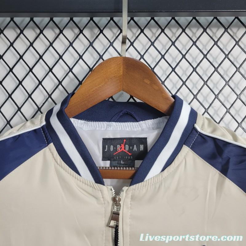 2023 Jordan Beige Zipper Jacket