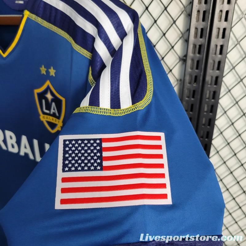 Retro 11-12 La Galaxy Blue Jersey