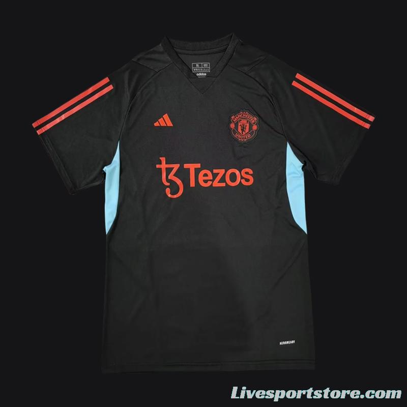 23/24 Manchester United Black Training Jersey