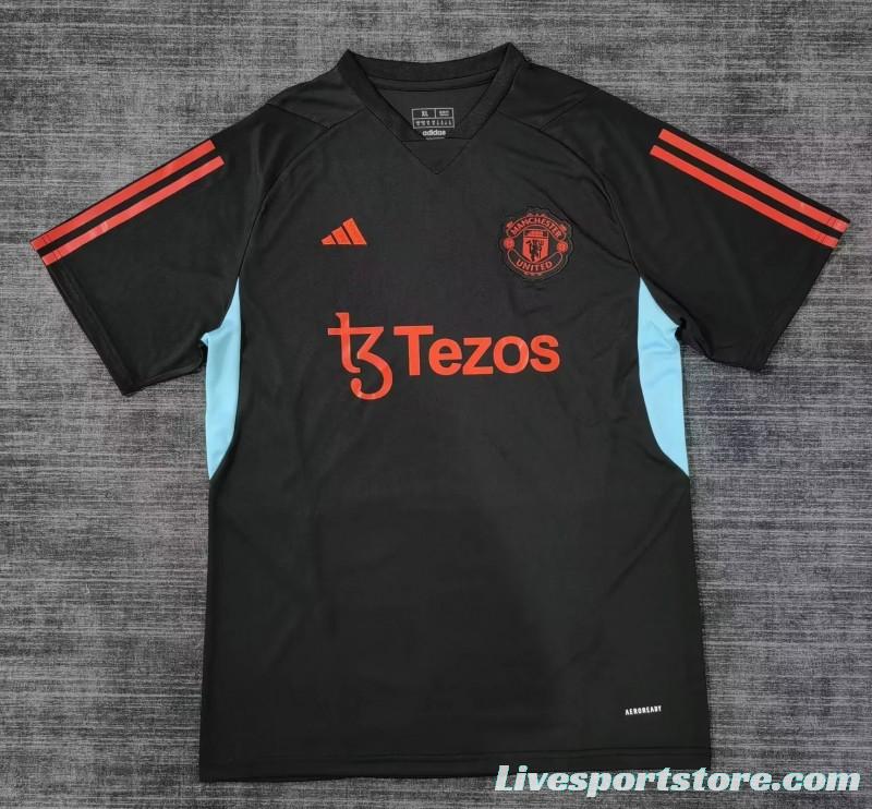 23/24 Manchester United Black Training Jersey