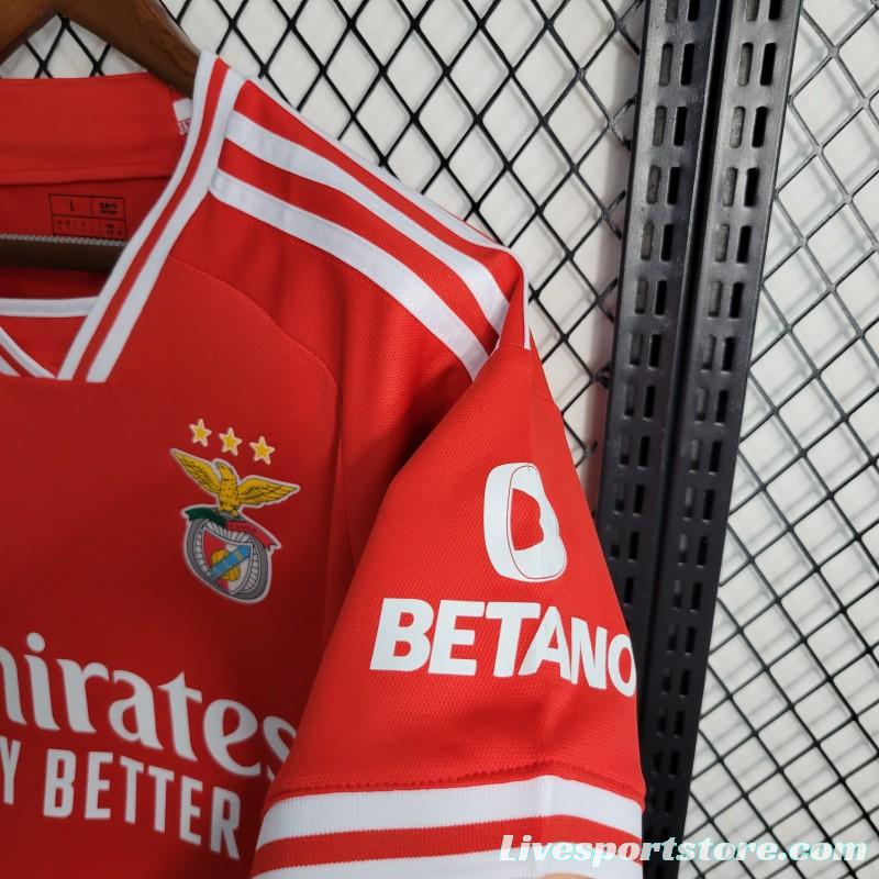 23-24 Benfica Home Jersey