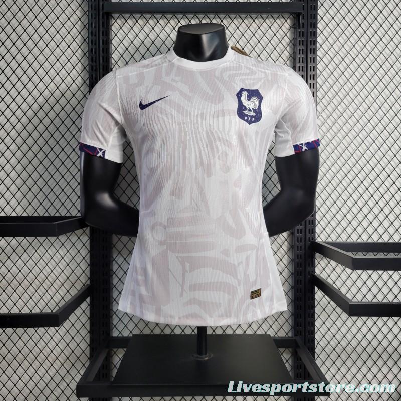 Player Version 23-24 France Away Jersey