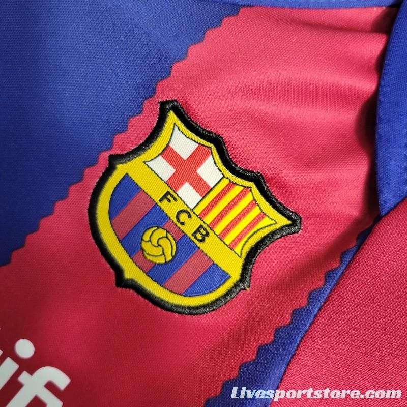 23-24 Baby Barcelona Home Jersey 6-18 Month