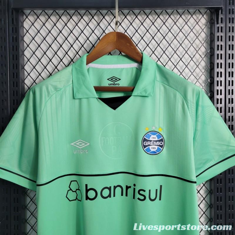 23-24 Gremio Green Goalkeeper Jersey