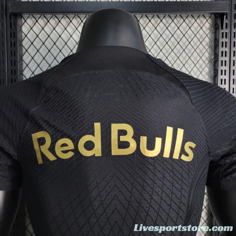 Player Version 23-24 Salzburg Red Bull Black Championship Special Edition Jersey