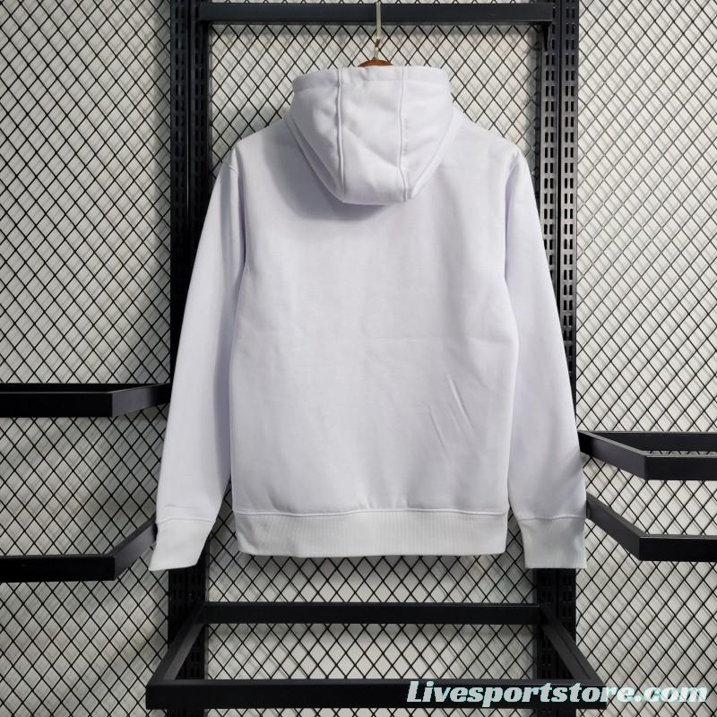 23-24 Flamengo White Hoodie