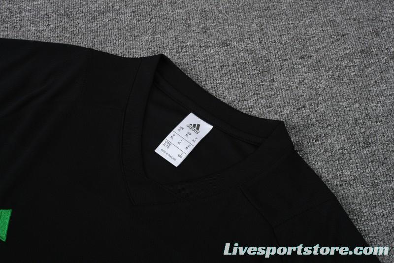 23 24 Bayern Munich Black Short Sleeve+Shorts