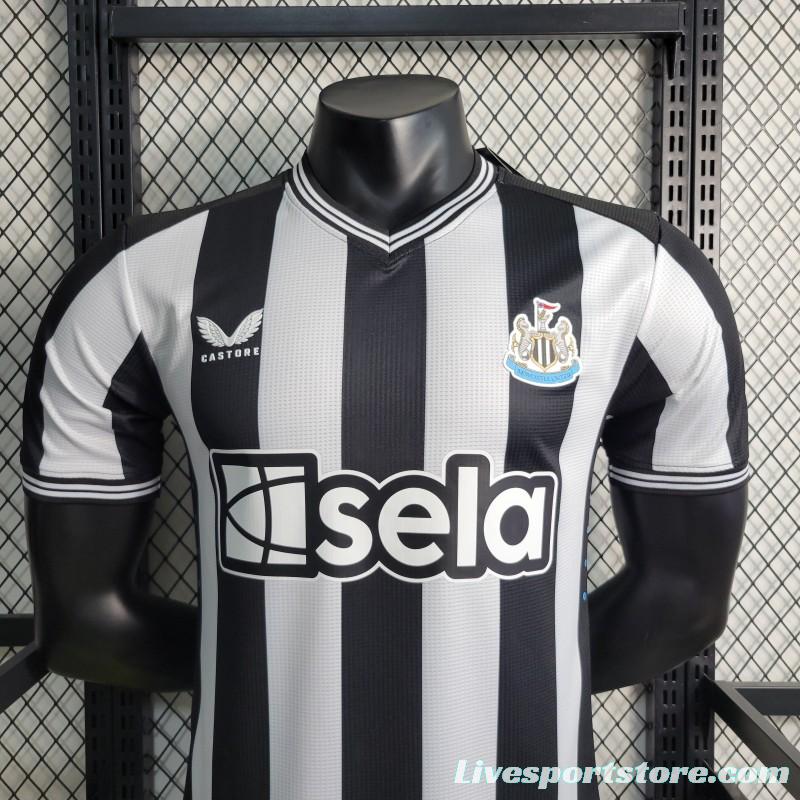 Player Version 23-24 Newcastle United Home Jersey