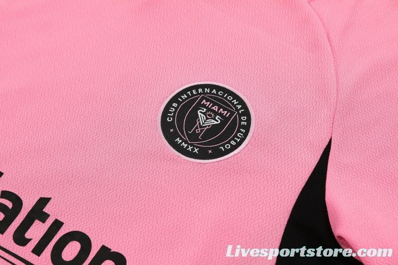 23/24 Inter Miami Pink Short Sleeve Jersey+Shorts