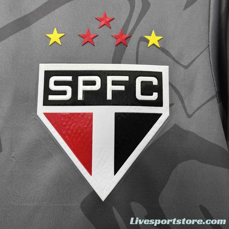 24/25 Sao Paulo Goalkeeper Grey Jersey