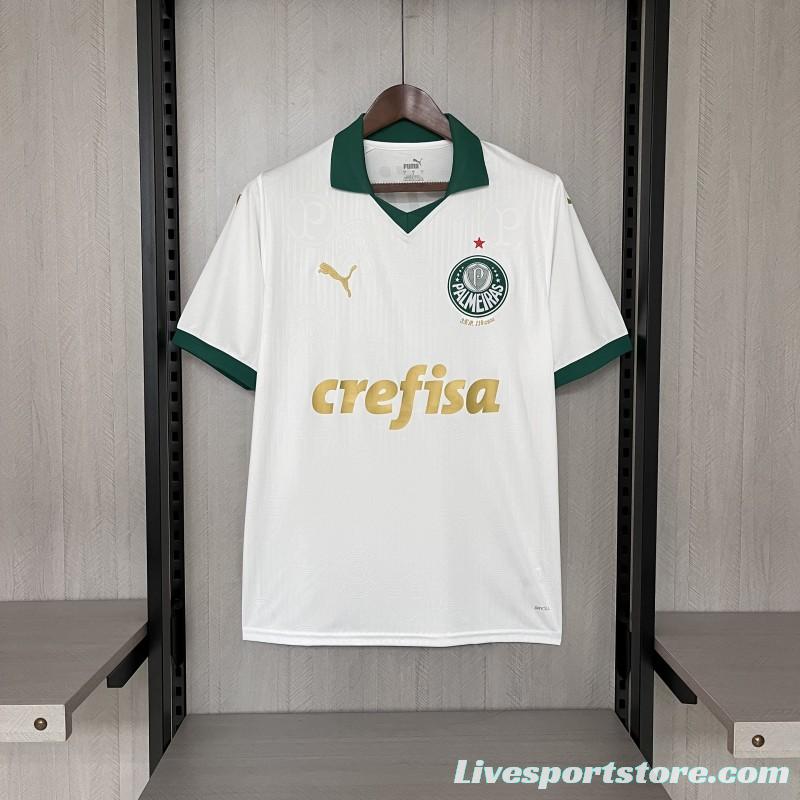 24/25 Palmeiras Away White Jersey