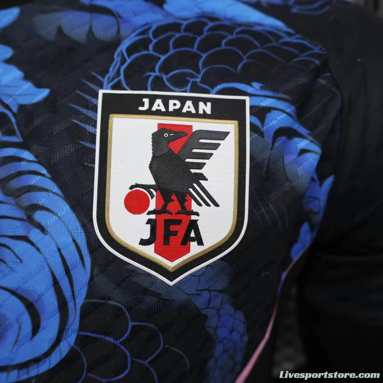 Player Version 2024 Japan Black/Blue Dragon Concept Jersey