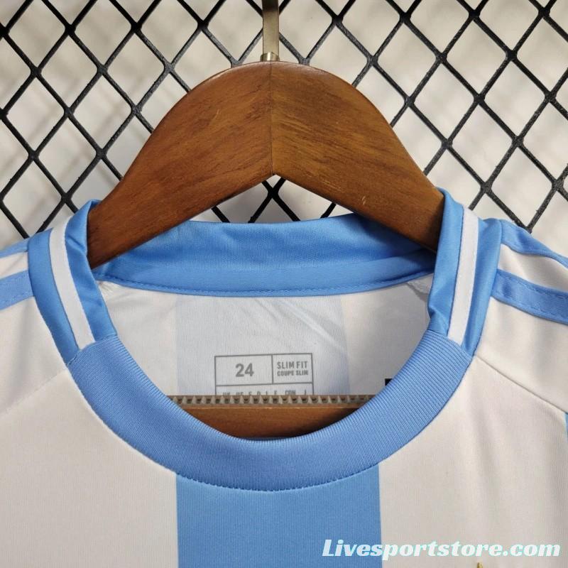 2024 Kids Argentina Home Jersey