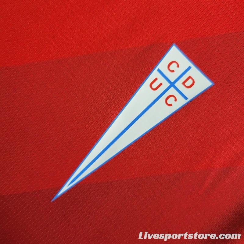 24/25 Kids Deportivo Universidad Catolica Away Red Jersey